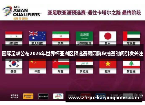 国际足联公布2026年世界杯亚洲区预选赛第四阶段抽签时间引发关注